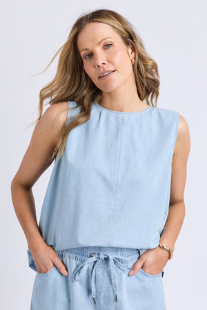 Foxwood Zetta Top Light Blue