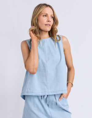 Foxwood Zetta Top Light Blue