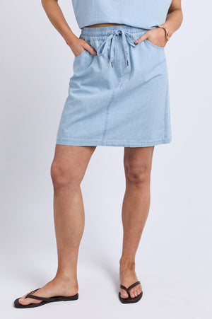 Foxwood Zetta Skirt Light Blue