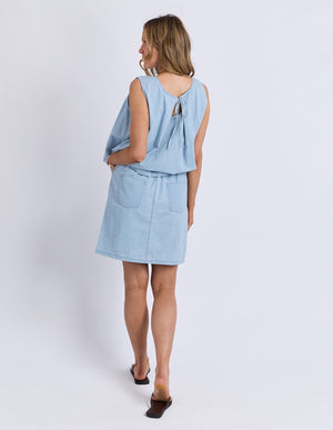 Foxwood Zetta Skirt Light Blue