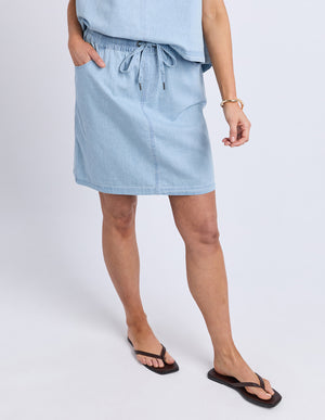Foxwood Zetta Skirt Light Blue