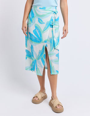 Foxwood Ives Skirt Aqua