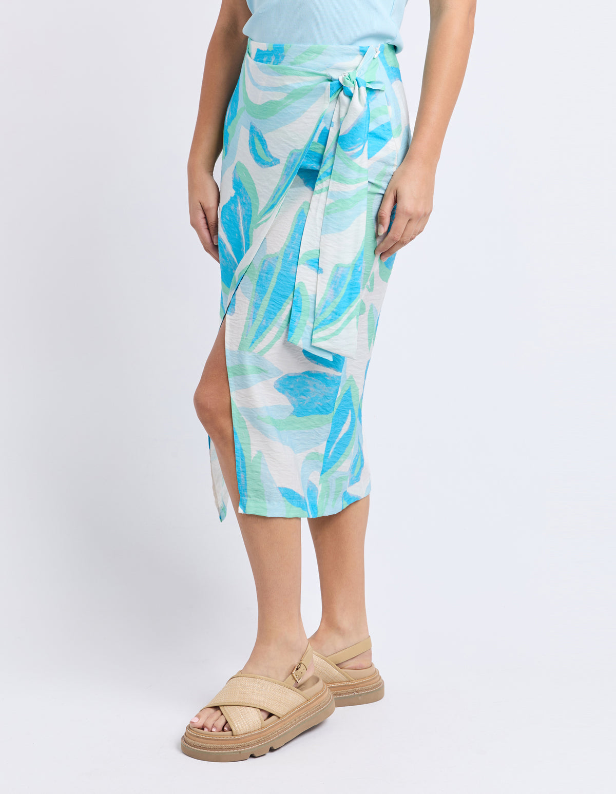 Foxwood Ives Skirt Aqua