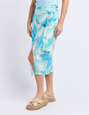 Foxwood Ives Skirt Aqua
