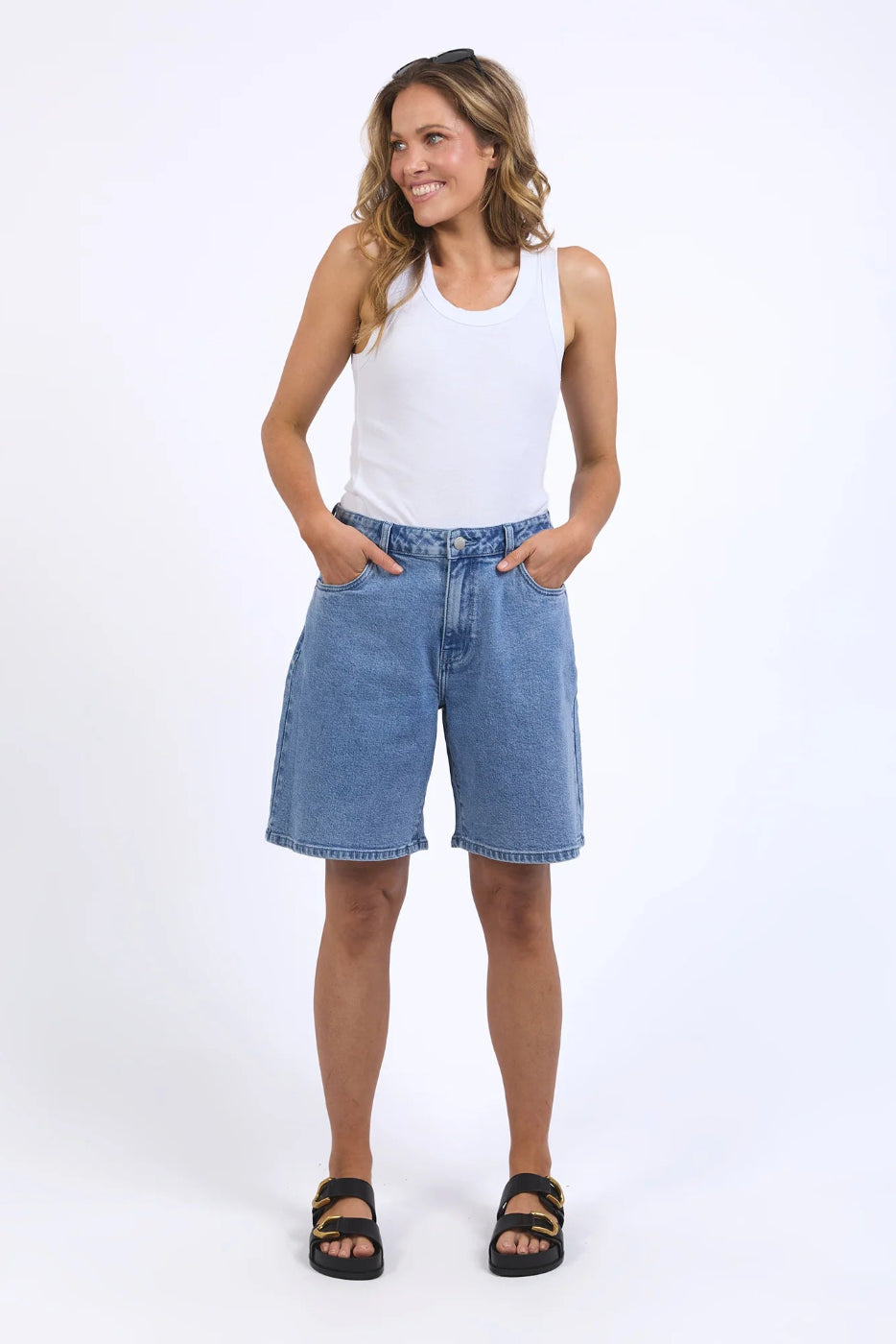 Foxwood Harley Short Light Blue