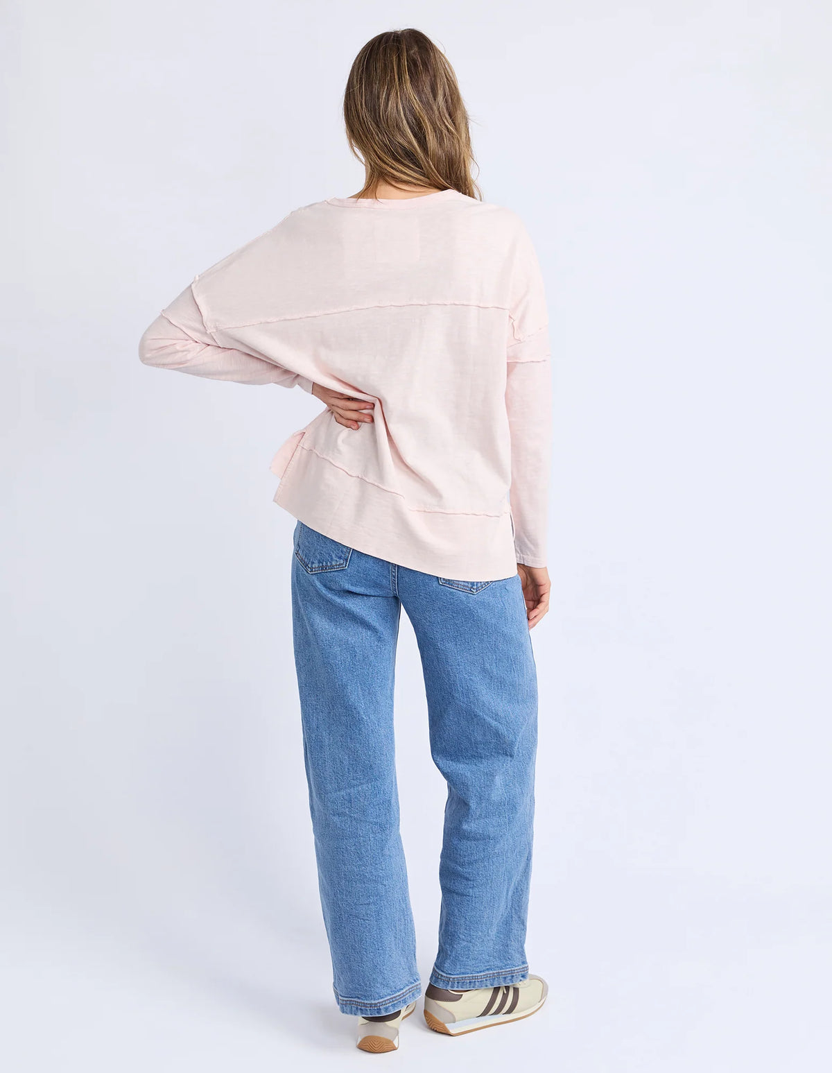 Foxwood Jayne Throw On Top Pale Pink