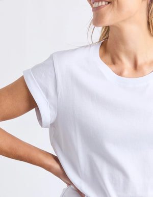 Foxwood Manly Tee White