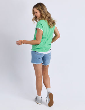 Foxwood Manly Vee Tee Irish Green