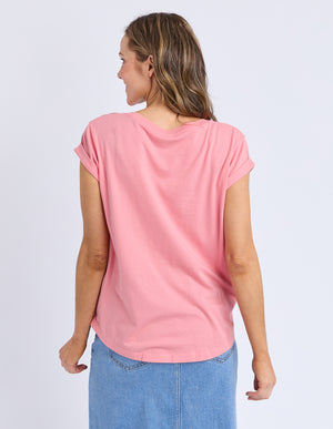 Foxwood Manly Vee Tee Rose Pink