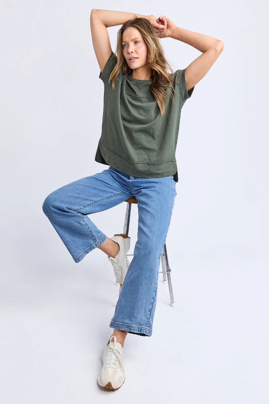 Foxwood Allison Tee Khaki