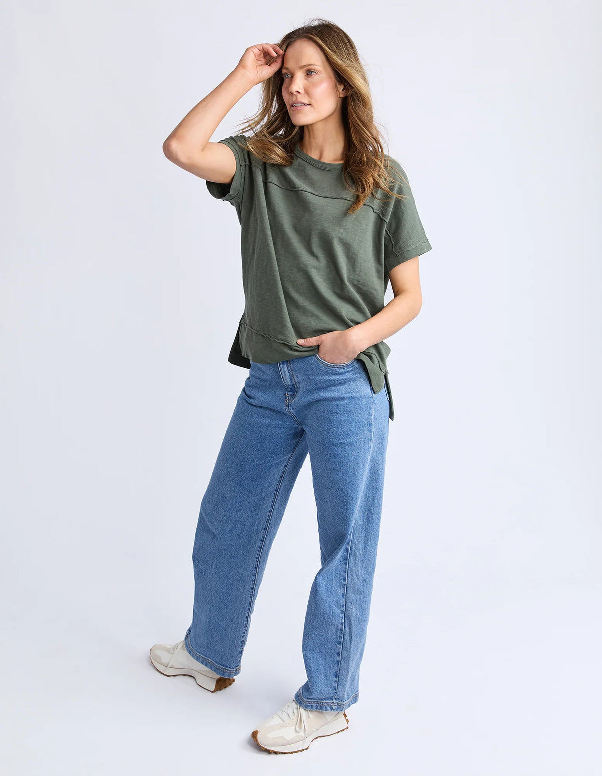 Foxwood Allison Tee Khaki