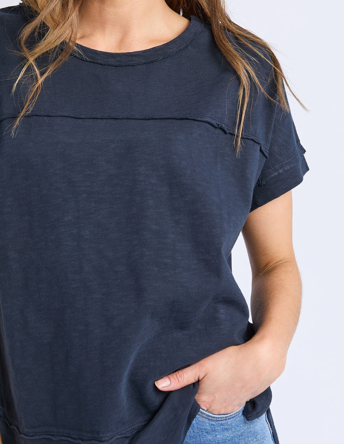Foxwood Allison Tee Dark Sapphire