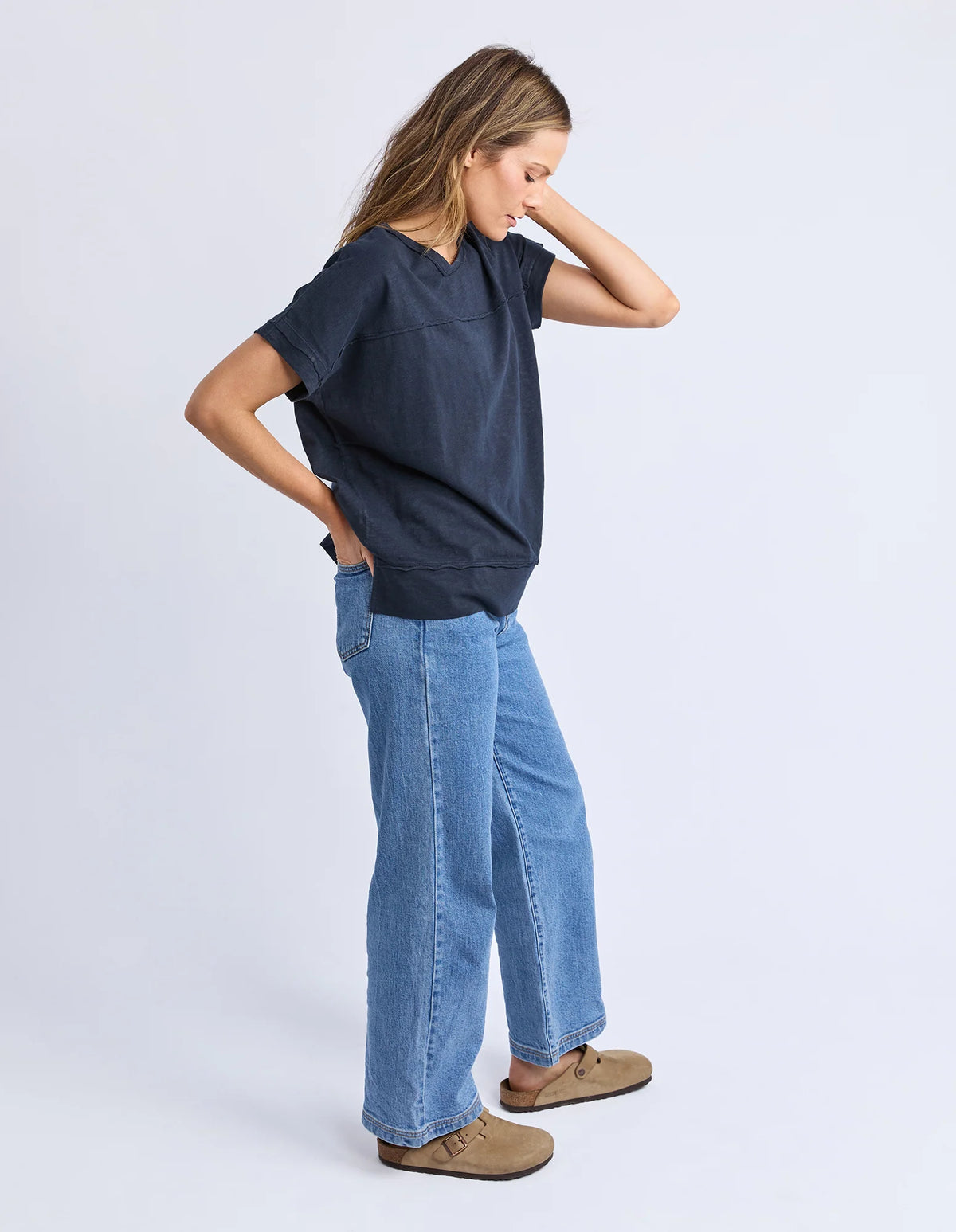 Foxwood Allison Tee Dark Sapphire