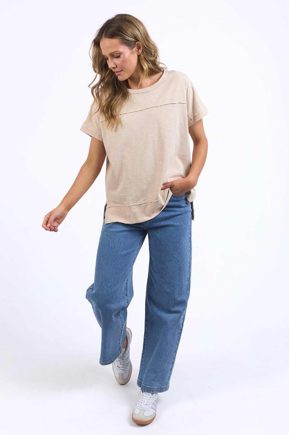 Foxwood Allison Tee Oat