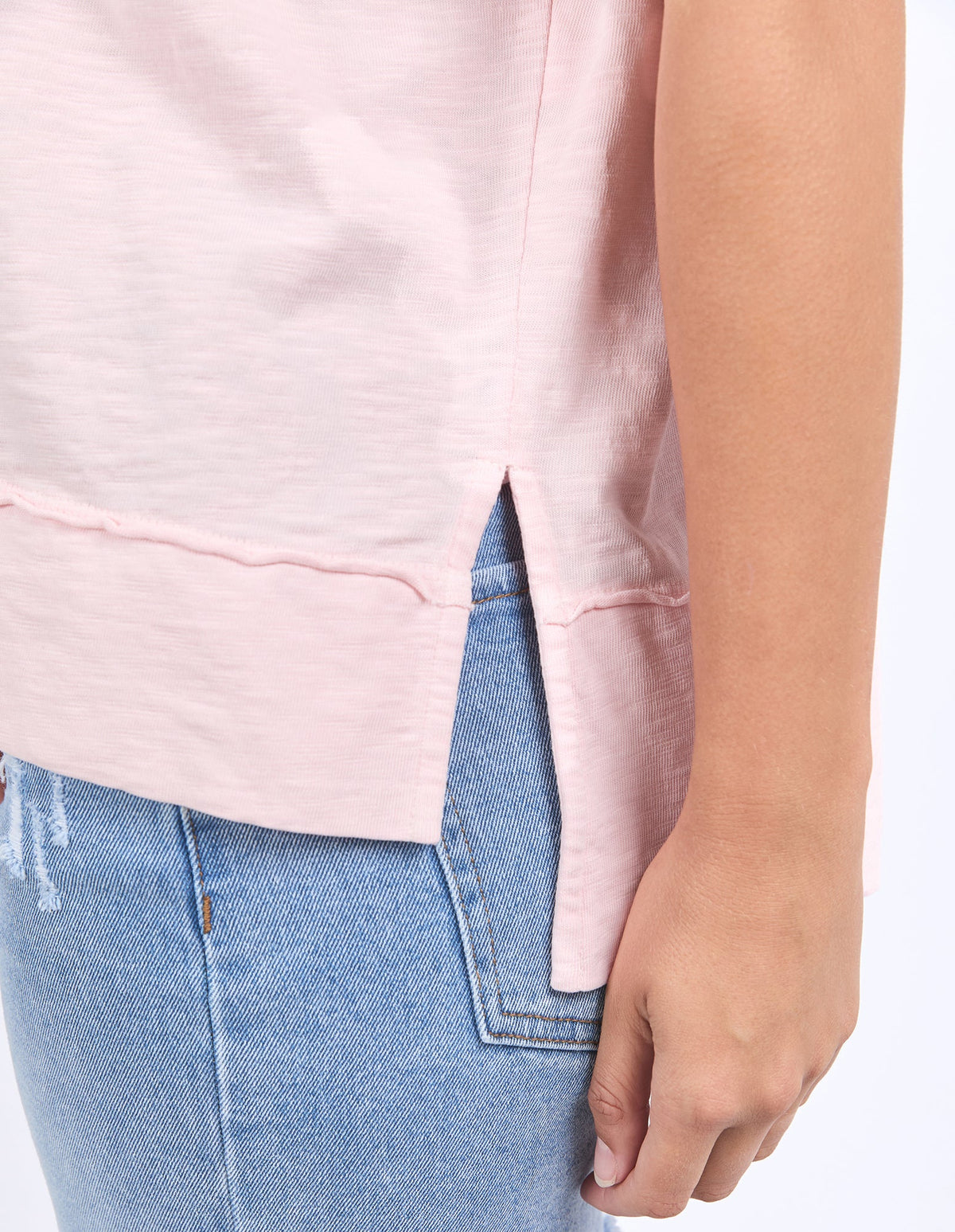 Foxwood Allison Tee Pale Pink
