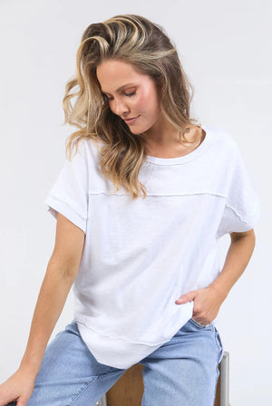 Foxwood Allison Tee White