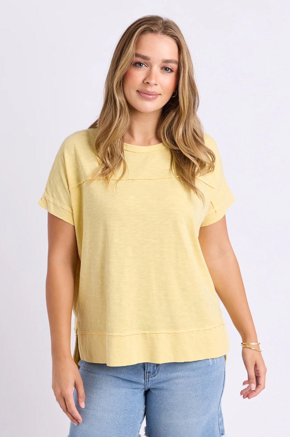 Foxwood Allison Tee Sunlight Yellow