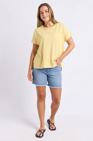 Foxwood Allison Tee Sunlight Yellow