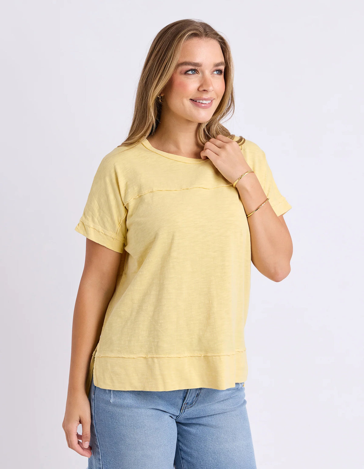 Foxwood Allison Tee Sunlight Yellow