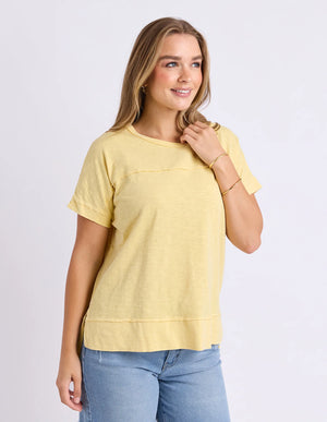 Foxwood Allison Tee Sunlight Yellow