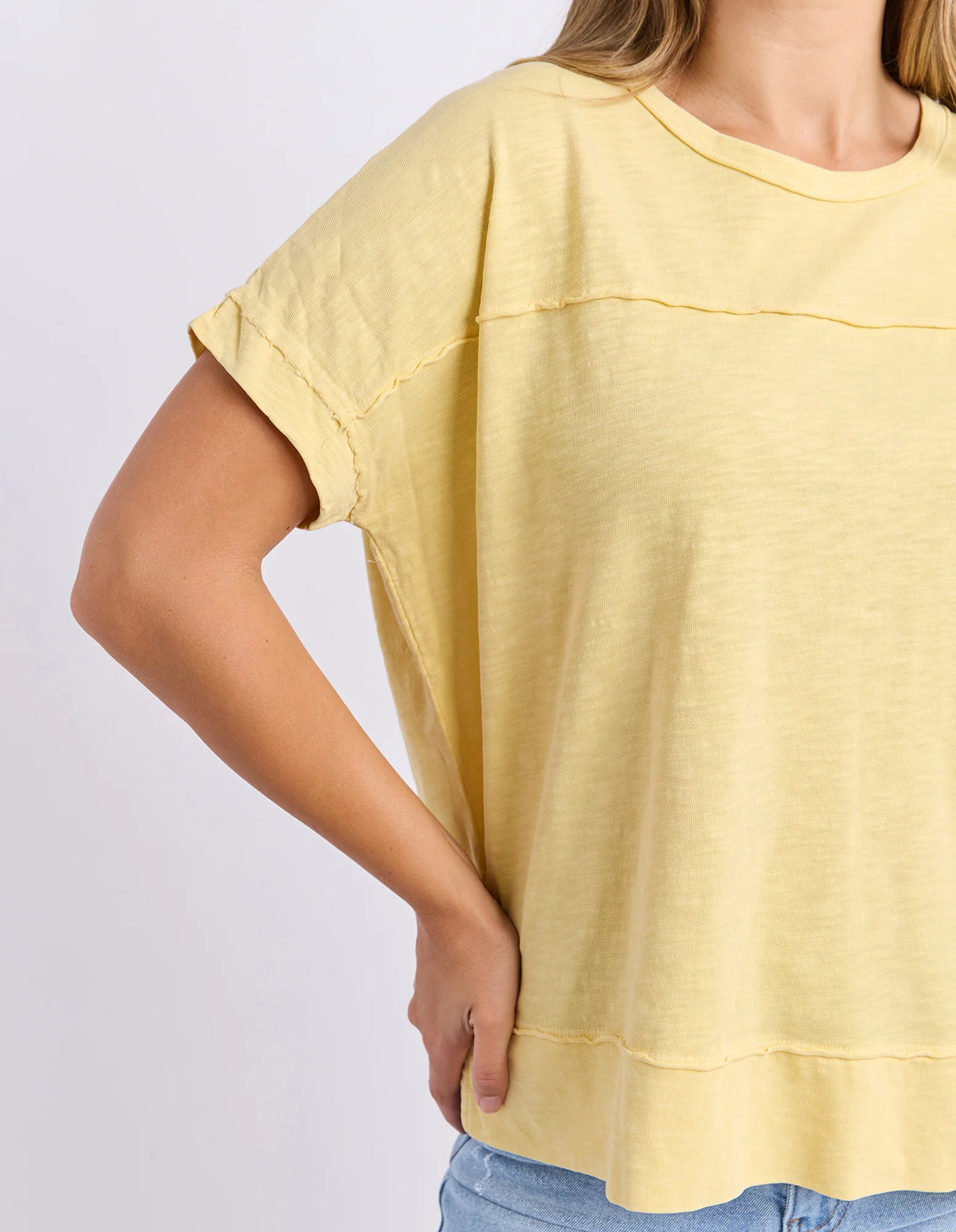 Foxwood Allison Tee Sunlight Yellow