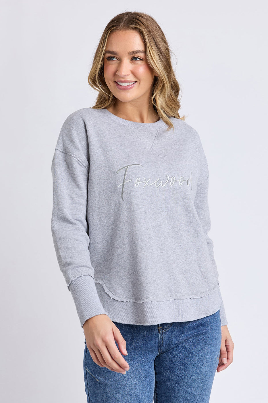 Foxwood Signature Crew Grey Marle