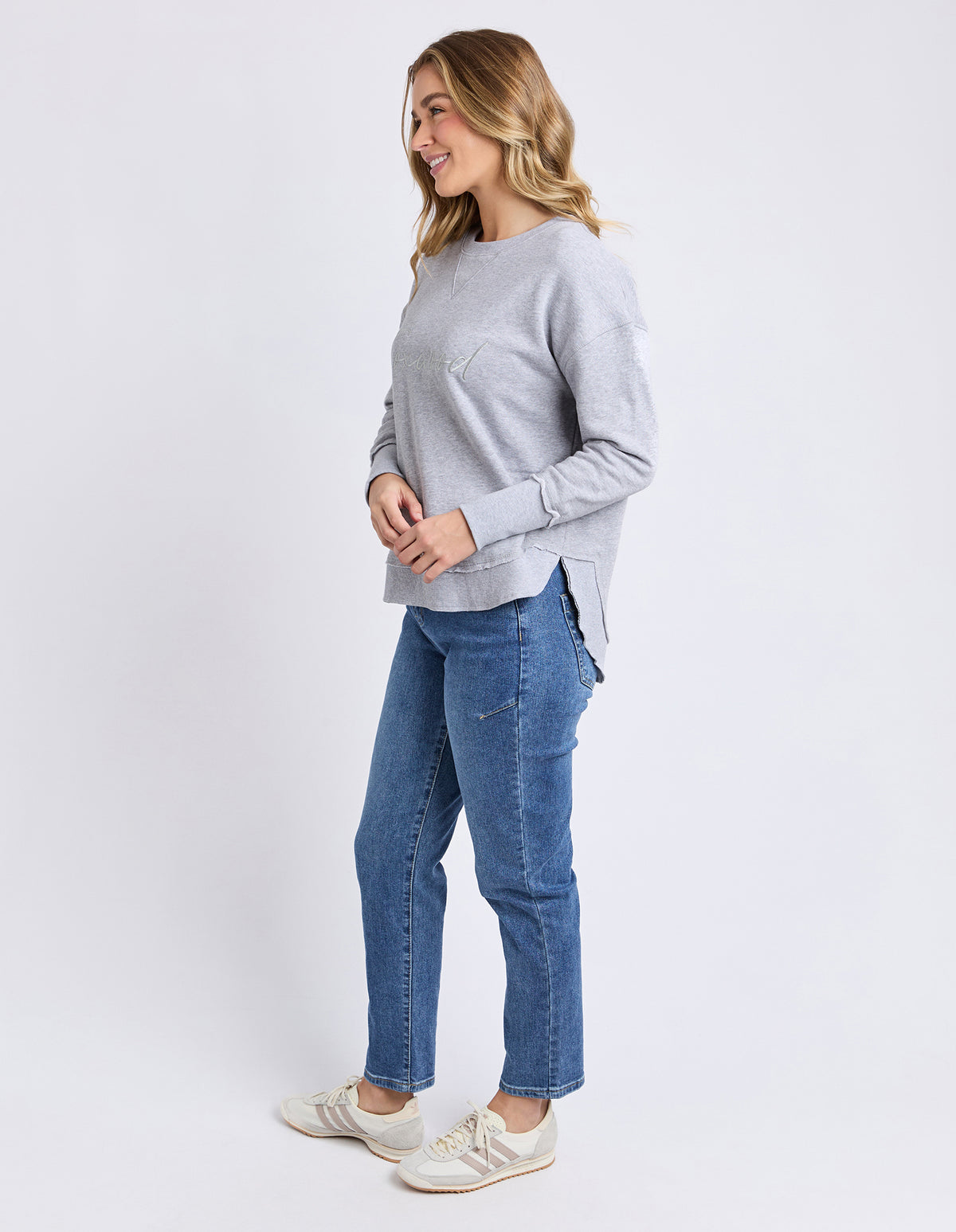 Foxwood Signature Crew Grey Marle