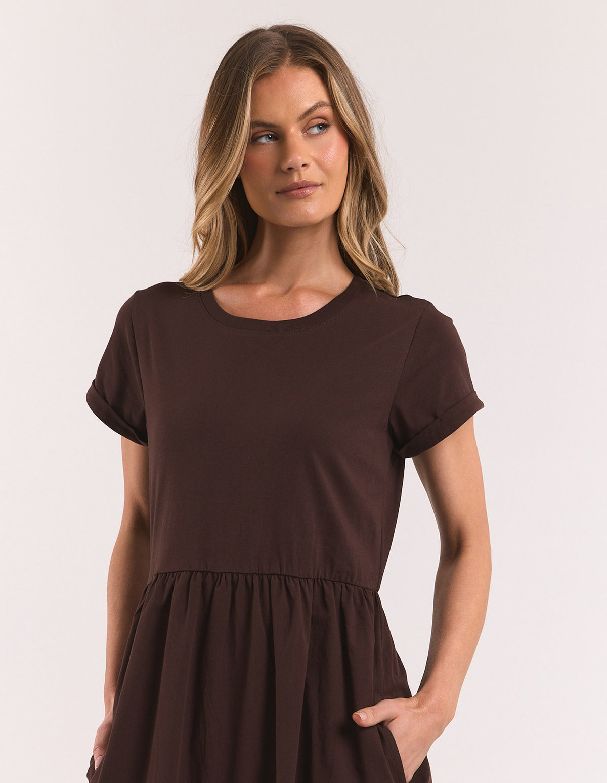 Foxwood Astrid Dress Coffee