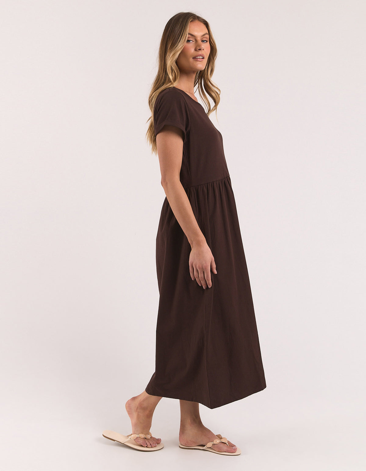 Foxwood Astrid Dress Coffee