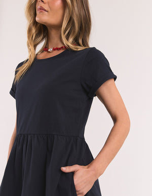 Foxwood Astrid Dress Dark Sapphire
