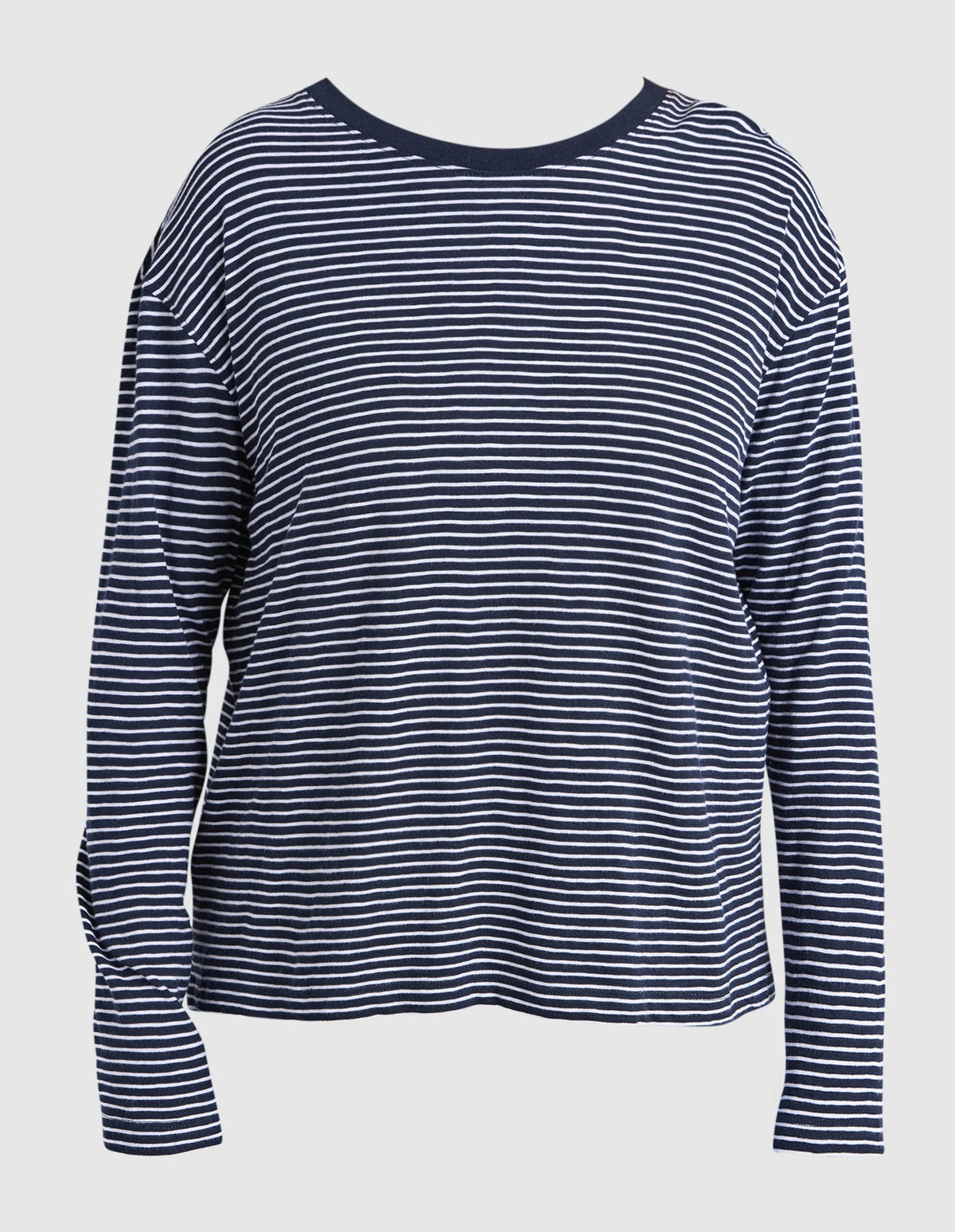 Foxwood Hutch LS Tee Navy