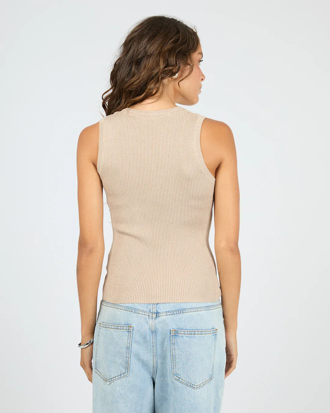 Silent Theory Marleigh Knit Tank Oat