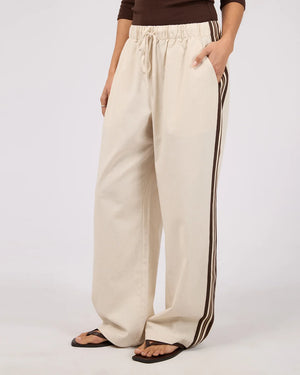 Silent Theory Sloane Trim Pant Natural