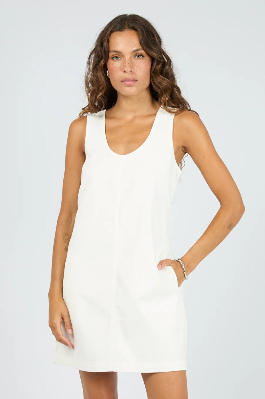 Silent Theory Gemma Mini Dress White