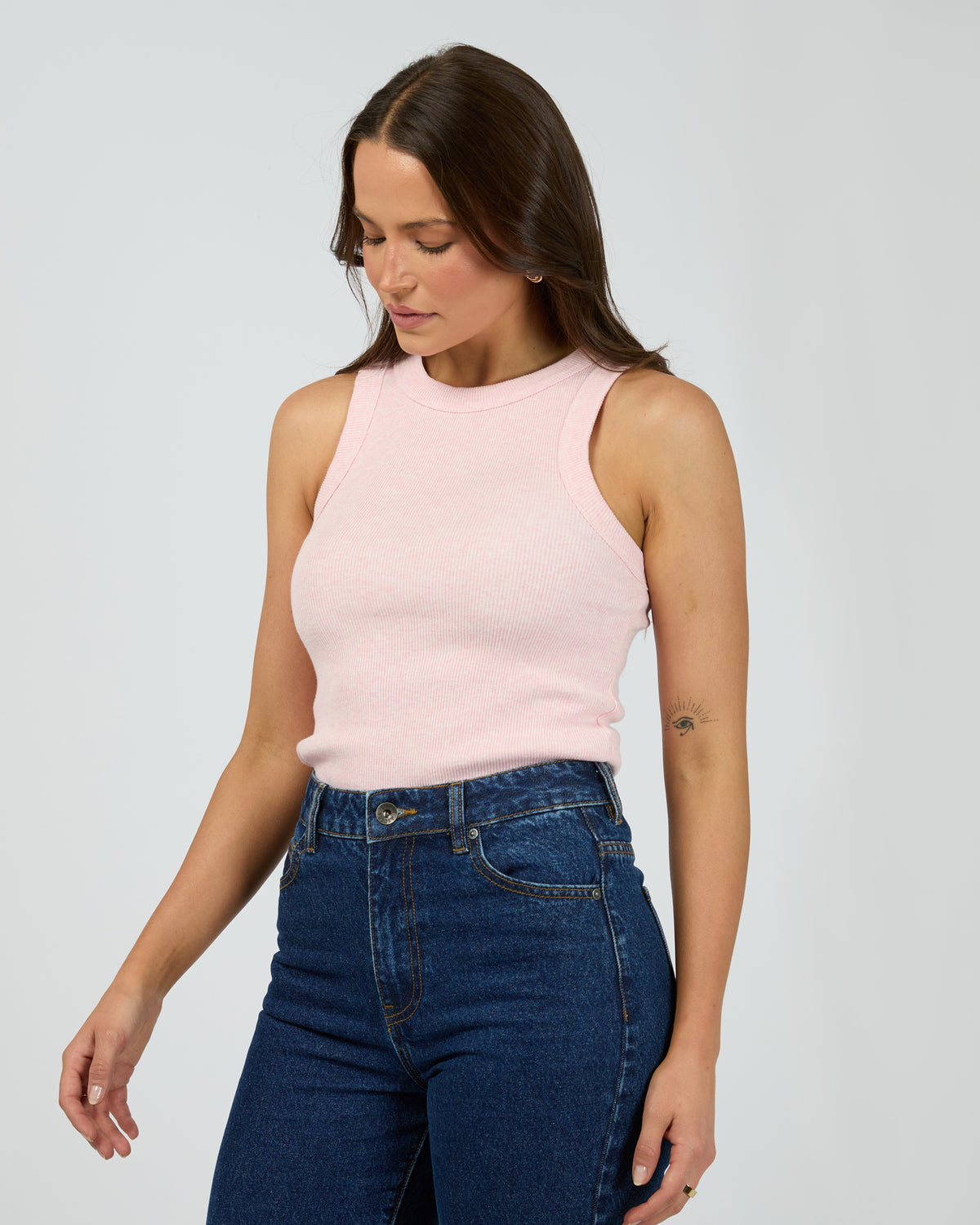 Silent Theory Mia Tank Blush Marle