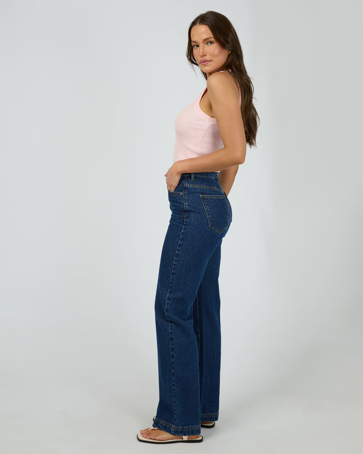 Silent Theory Mia Tank Blush Marle