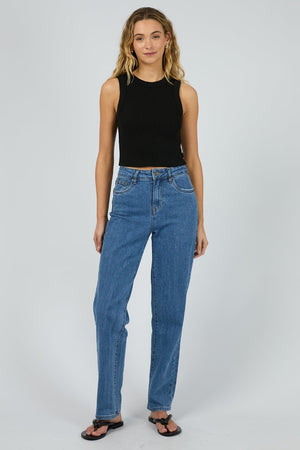 Silent Theory Pia Tank Black