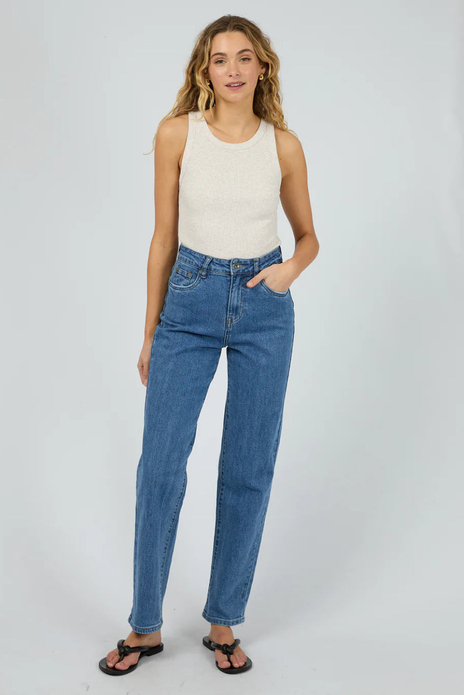 Silent Theory Pia Tank Oatmeal