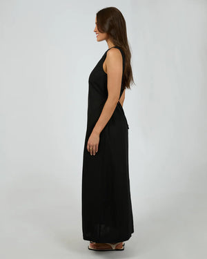 Silent Theory Tallow Tie Maxi Dress Black