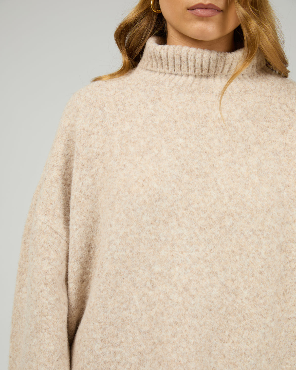 Silent Theory Willow Knit Jumper Oat