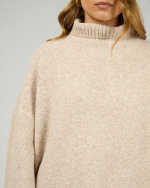 Silent Theory Willow Knit Jumper Oat