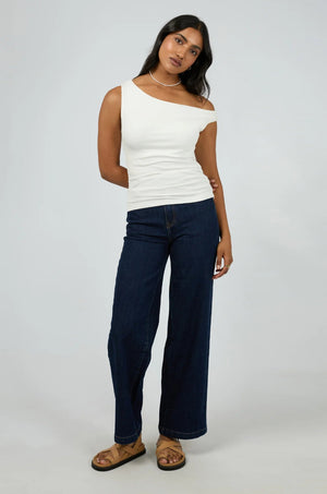 All About Eve Kylie Off Shoulder Top Vintage White