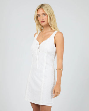 All About Eve Winslet Mini Dress White