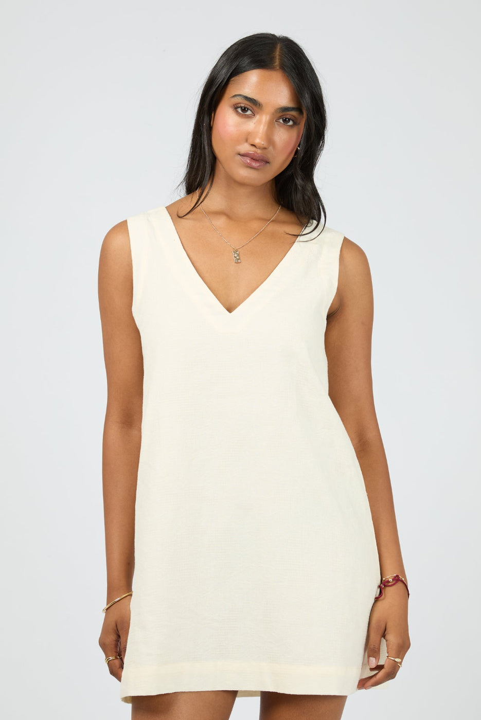 All About Eve Tropica Mini Dress Yellow