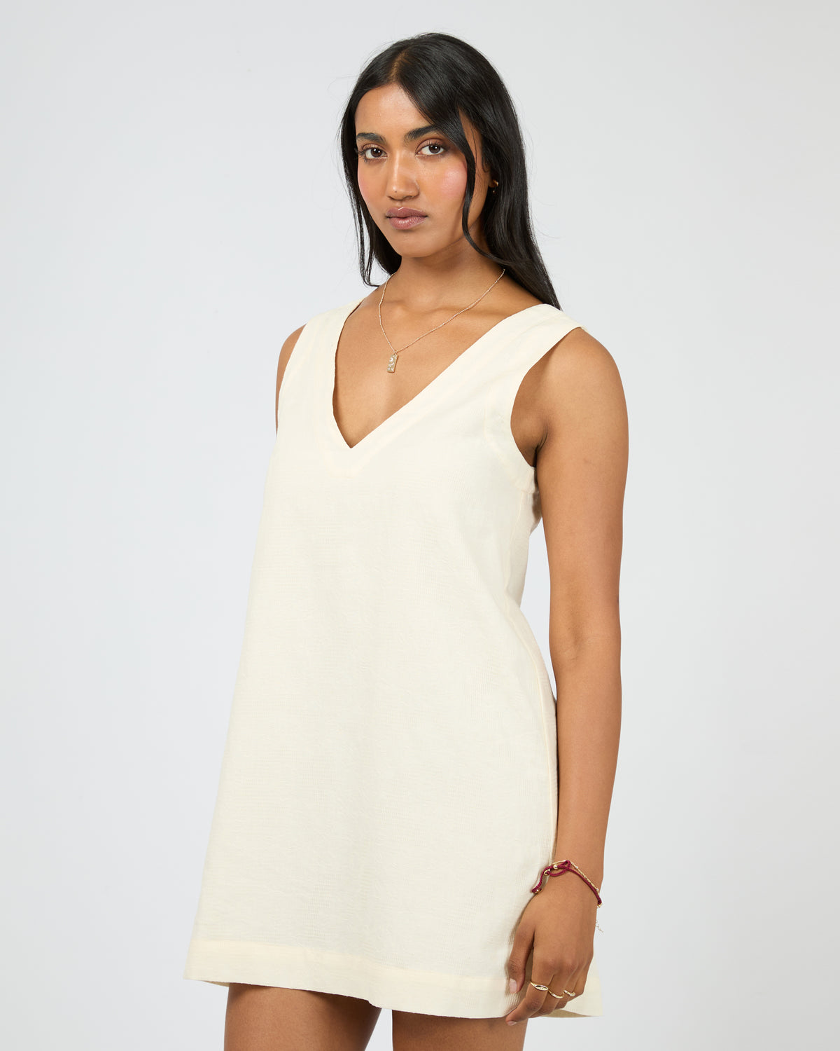 All About Eve Tropica Mini Dress Yellow