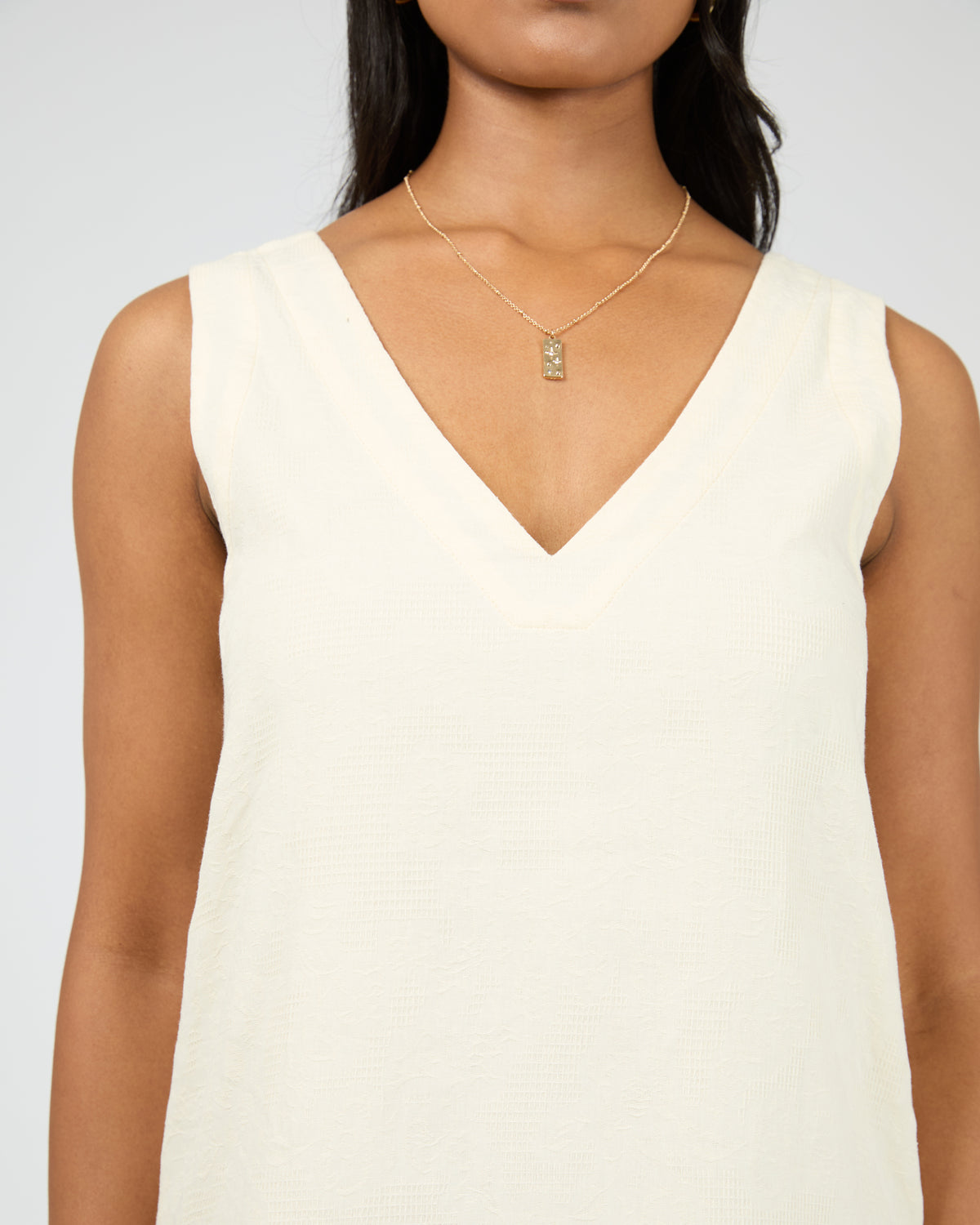 All About Eve Tropica Mini Dress Yellow