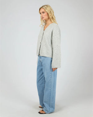 All About Eve Nova Cardigan Grey Marle