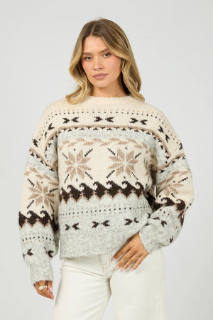 All About Eve Marina Knit Crew Multicoloured