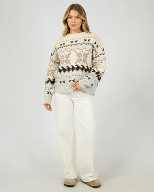 All About Eve Marina Knit Crew Multicoloured