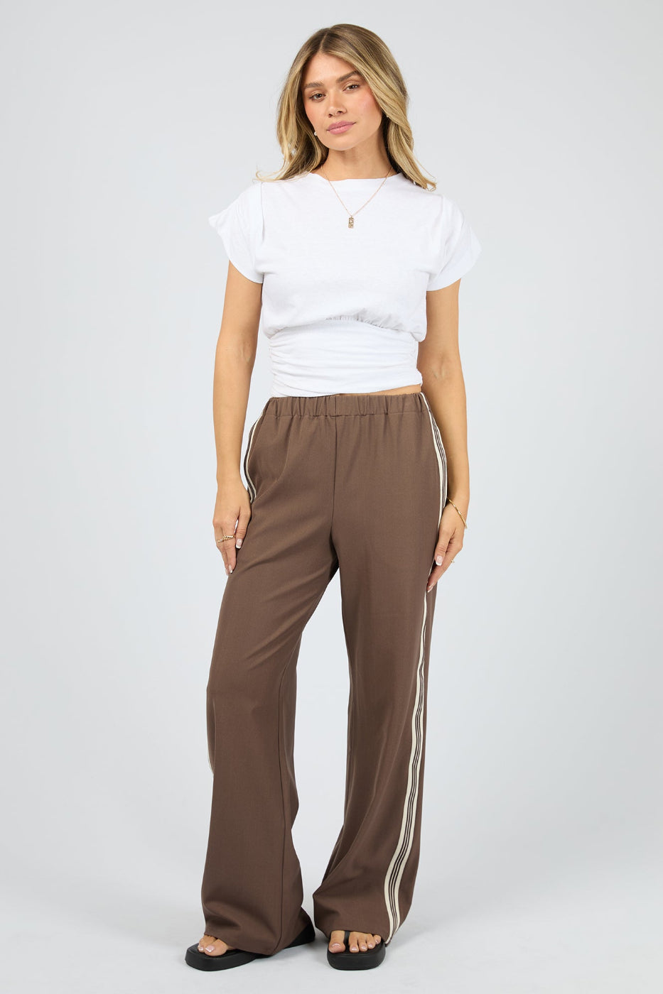 All About Eve Lina Pant Coffee